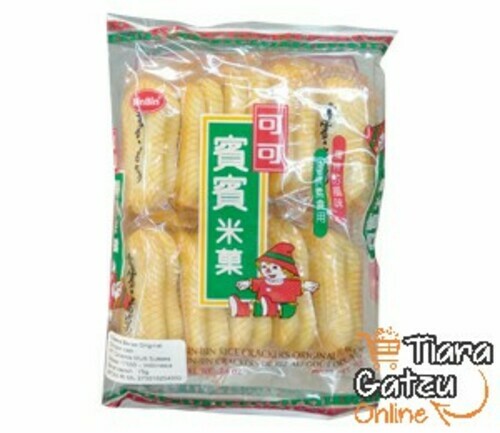 BIN BIN - RICE CRACKERS ORIGINAL : 75 GR 
