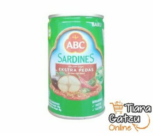 ABC - SARDINES EXTRA HOT SAUCE : 155 GR 