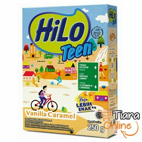 HILO - TEEN VANILLA CARAMEL BOX : 750 GR 
