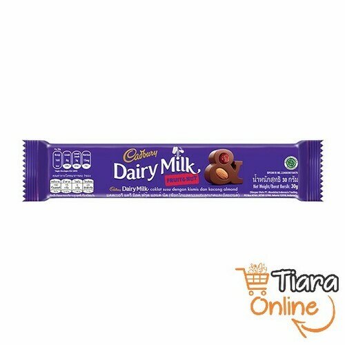 CADBURY - DAIRY MILK FRUIT & NUT : 30 GR 