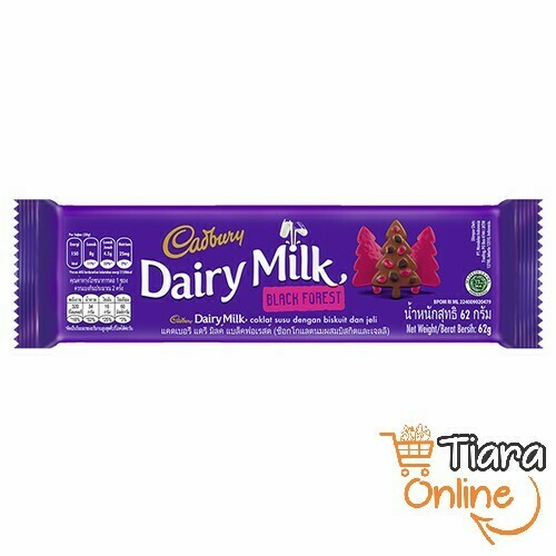 CADBURY - BLACK FOREST : 62 GR 