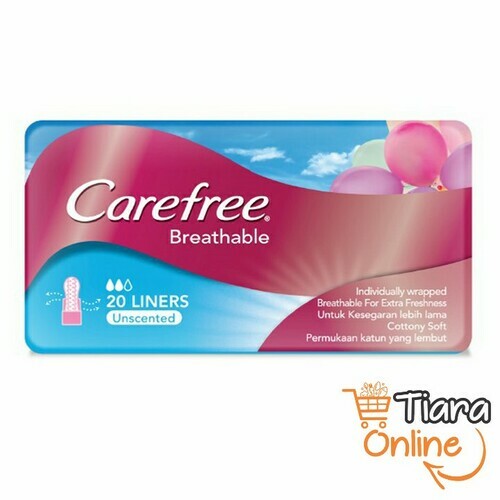 CAREFREE - BREATHABLE UNSCENTED : 20'S 