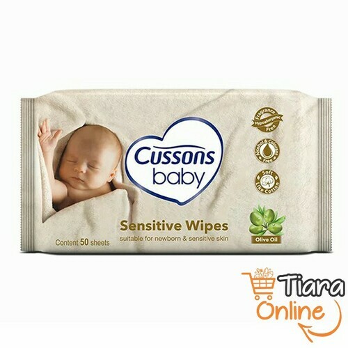 CUSSONS - BABY WIPES SENSITIVE : 50'S 