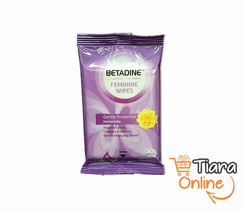 BETADINE - FEMININE WIPES : 10'S 