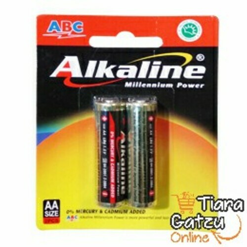 ABC - ALKALINE MILLENIUM POWER AA : 2 BIJI 