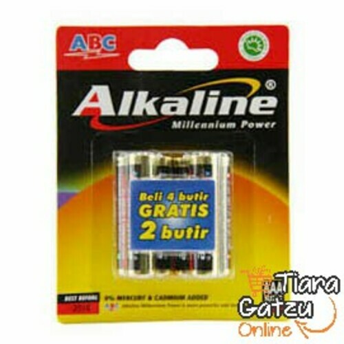 ABC ALKALINE MILLENIUM POWER AA : 4 PCS