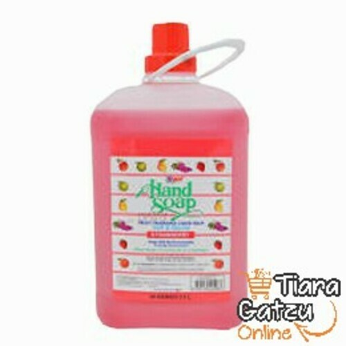 YURI HAND SOAP STRAWBERRY : 3.7 L