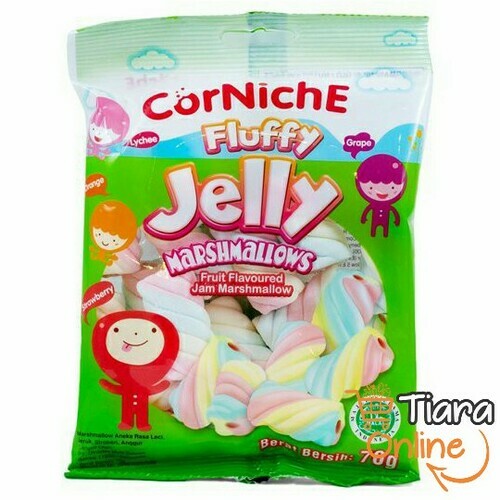 CORNICHE - FLUFFY JELLY MARSHMALLOW : 70 GR 