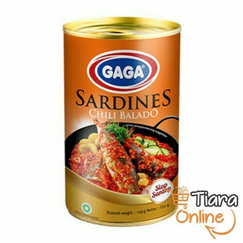GAGA - SARDINES CHILLI BALADO : 155 GR 