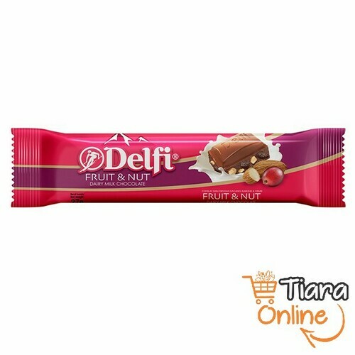 DELFI - FRUIT & NUT DAIRY MILK : 27 GR 