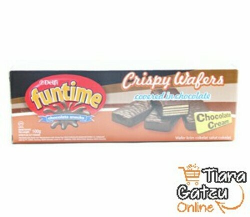 DELFI - FUNTIME CRISPY WAFERS CHOCO : 100 GR 