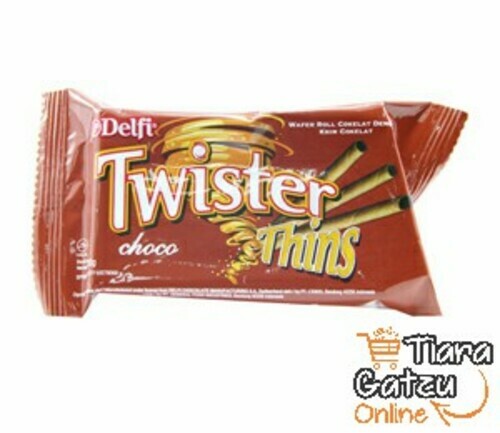 DELFI - TWISTER THINS CHOCO : 20 GR 