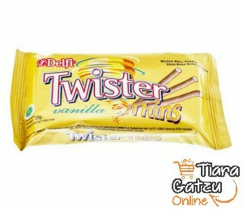 DELFI - TWISTER THINS VANILA : 20 GR 