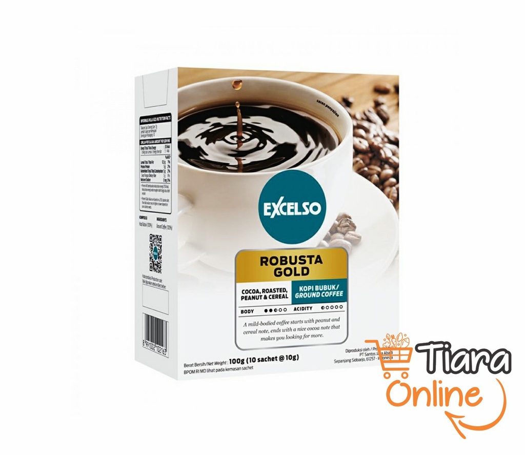 EXCELSO - ROBUSTA GOLD : 10X10GR 
