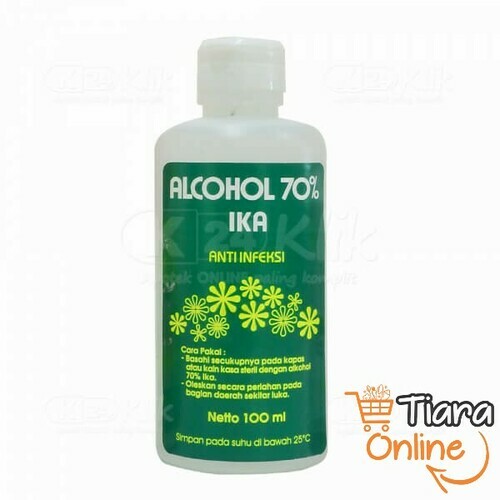 ALCOHOL 70% IKA - : 100 ML 