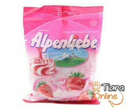 ALPENLIEBE - STRAWBERRY & KRIM : 125 GR 