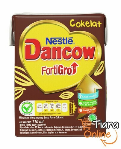 DANCOW - UHT FORTIGROW COKELAT : 110 ML 