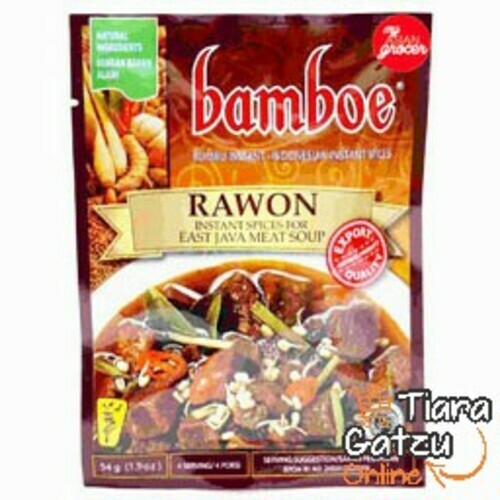 BAMBOE - BUMBU RAWON : 54 GR 