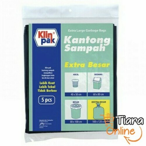 KLIN PAK - KANTONG SAMPAH : EXT BESAR 5'S