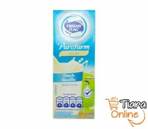 FRISIAN FLAG - UHT HI LOW VANILLA : 225 ML 