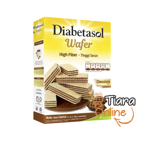 DIABETASOL - WAFER CHOCOLATE : 100 G 