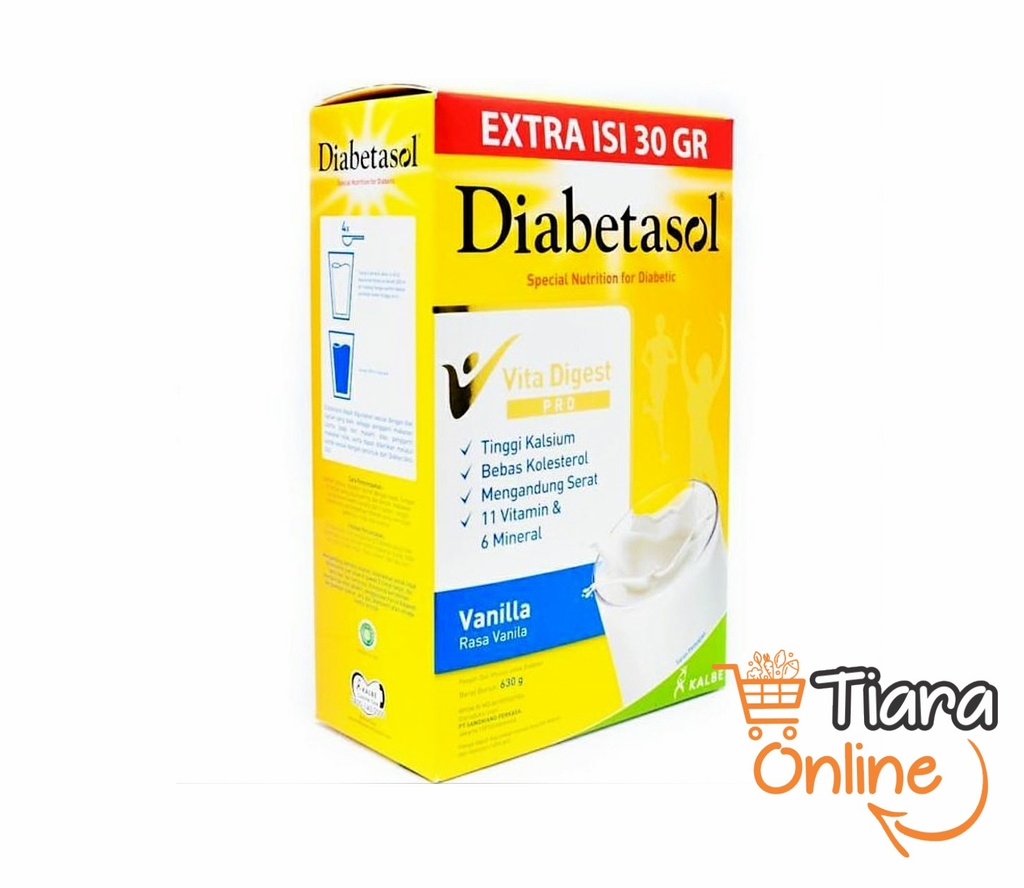 DIABETASOL - VITA DIGEST VANILA BOX : 2X315GR 