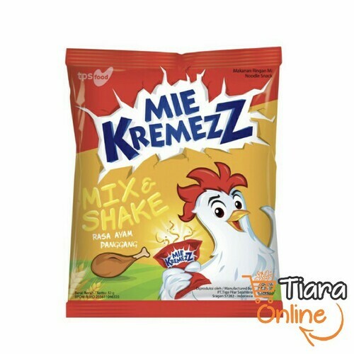 MIE KREMEZ - MIX & SHAKE AYAM PANGGANG : 18 GR 