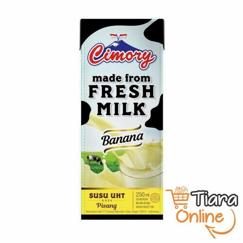 CIMORY - UHT FRESH MILK BANANA : 250 ML 