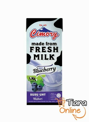 CIMORY - UHT FRESHMILK BLUEBERY : 250 ML 