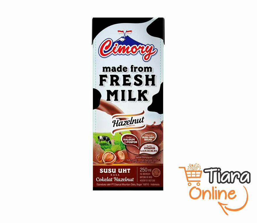 CIMORY - UHT FRESH MILK HAZELNUT : 250 ML 