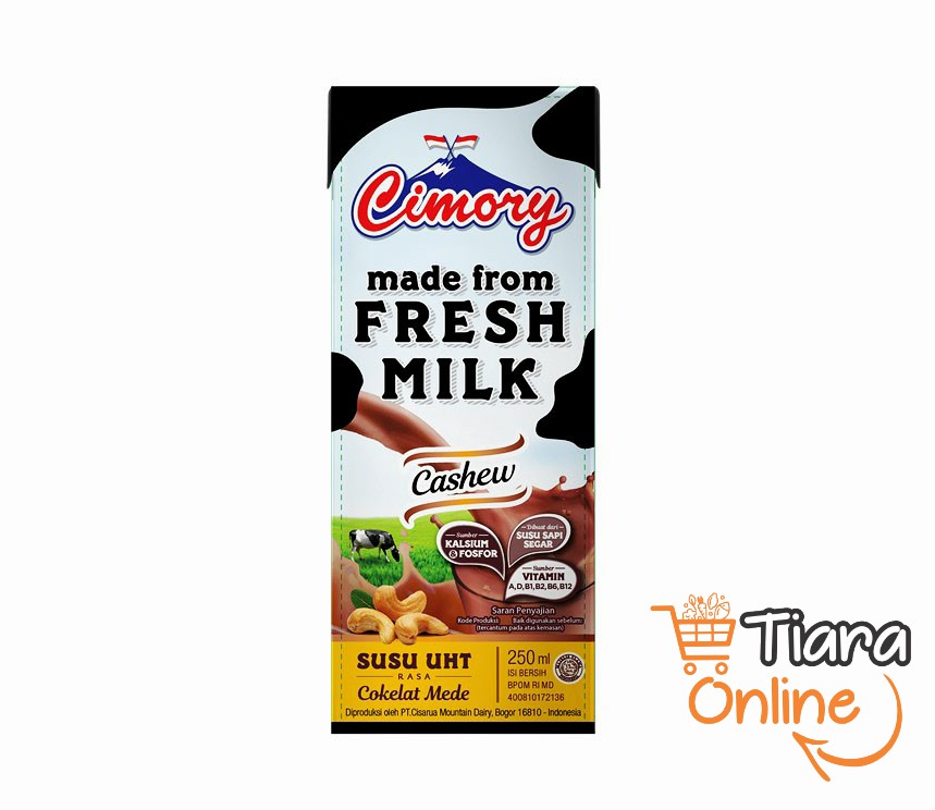 CIMORY - UHT FRESH MILK CASHEW : 250 ML 