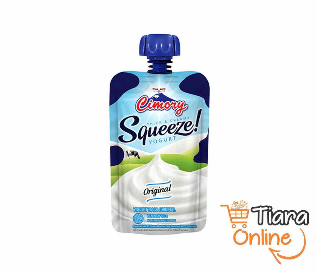 CIMORY - YOGURT SQUEEZE ORIGINAL : 120 ML 