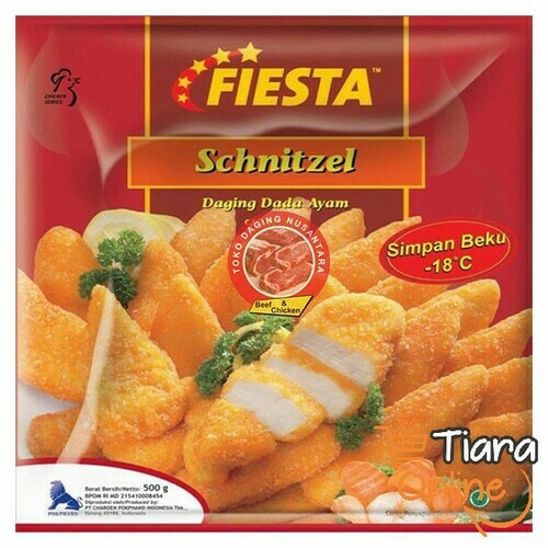 FIESTA - CHICKEN SCHNITZEL : 500 GR 