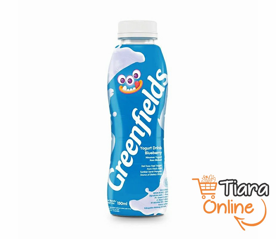 GREENFIELDS - YOGURT DRINK BLUEBERRY : 150 ML 