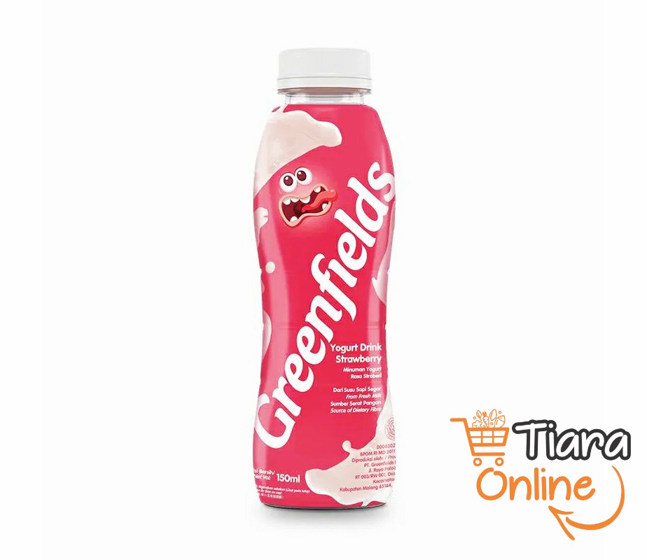 GREENFIELDS - YOGURT DRINK STRAWBERRY : 150 ML 