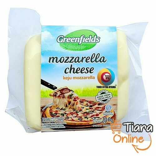 GREENFIELDS - MOZZARELLA CHEESE : 200 GR 