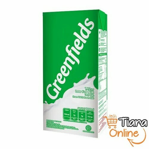 GREENFIELDS - UHT LOW FAT : 1 L 