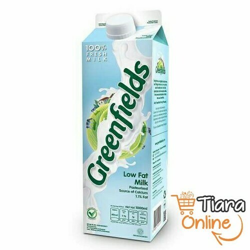 GREENFIELDS - FRESH MILK LOWFAT : 1 LITER 