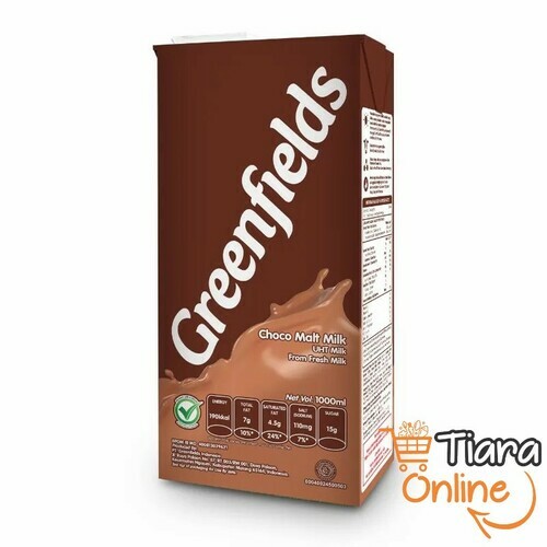 GREENFIELDS UHT CHOCO MALT : 1 L