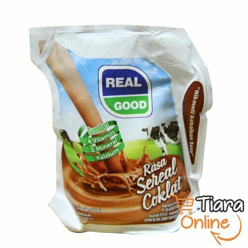 REAL GOOD - SEREAL COKLAT : 125 ML 