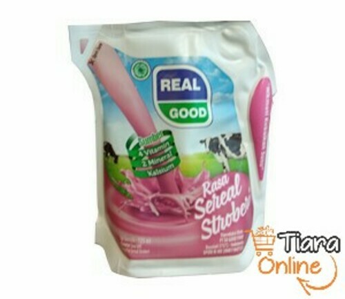 REAL GOOD - SEREAL STROBERI : 125 ML 