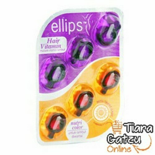 ELLIPS - HAIR VITAMIN NUTRI COLOR : 6X1 ML 