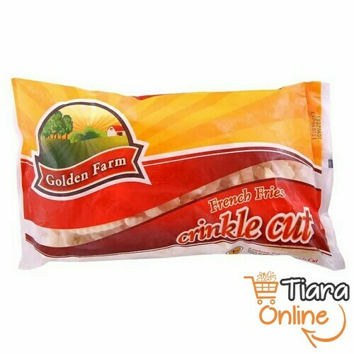 GOLDEN FARM FRENCH FRIES CRINKLE : 1 KG 