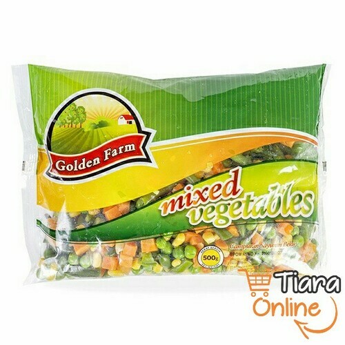 GOLDEN FARM MIXED VEGETABLES : 500 GR 