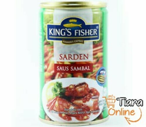 KING'S FISHER - SARDINE CHILLI : 155 GR 