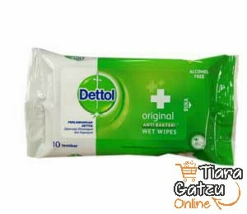 DETTOL - ANTI SEPTIC WET WIPES : 10'S 