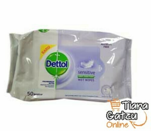 DETTOL - SENSITIVE WET WIPES : 50'S 