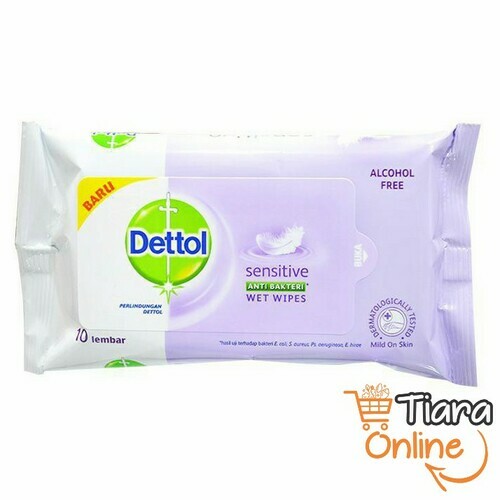 DETTOL - SENSITIVE WET WIPES : 10'S 