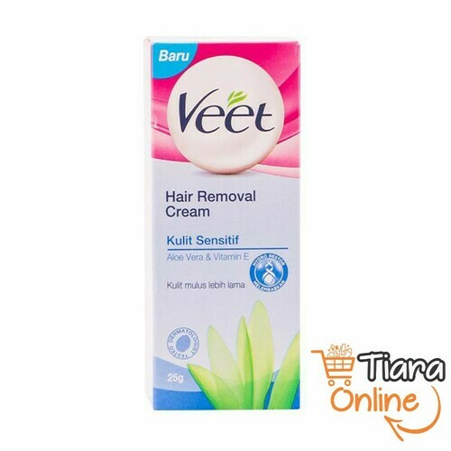 VEET - HAIR REMOVAL CREAM SENSITIF : 25 GR 