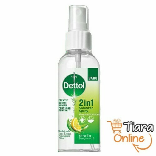 DETTOL - HAND SANITIZER CITRUS : 50 ML 